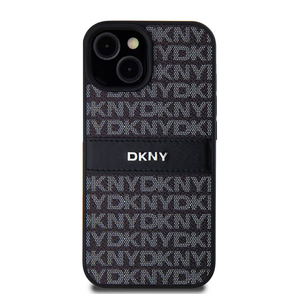 iPhone 15 Kılıf DKNY Orjinal Lisanslı 3D Yazılı Repeat Texture Pattern Kılıf iPhone 15 Kılıf DKNY Orjinal Lisanslı 3D Yazılı Repeat Texture Pattern Kılıf